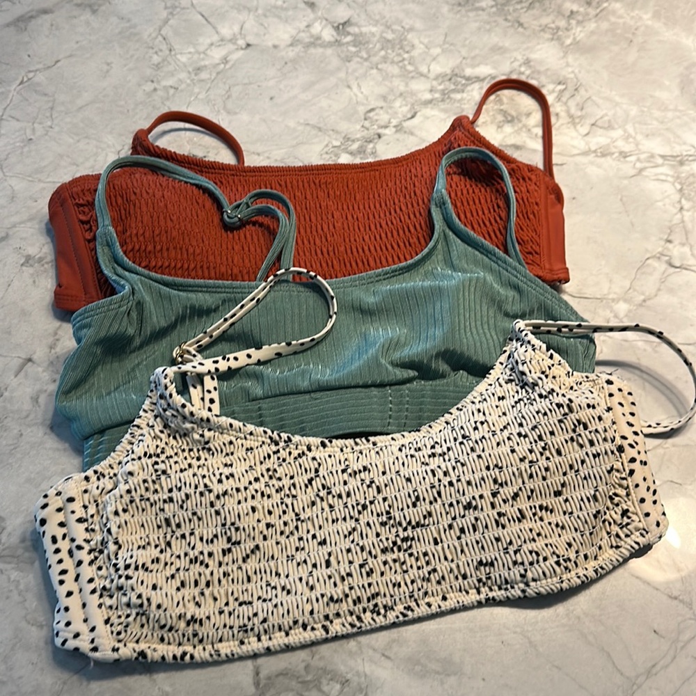 Lot of bikini tops. Brand new condition